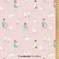 Preview: Baumwollstoff - Acufactum - Landleben - 40 x 70 cm - rosa
